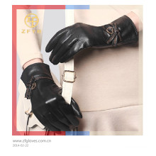 Großhandel Damen tragen Leder Handschuhe Hersteller in Hebei